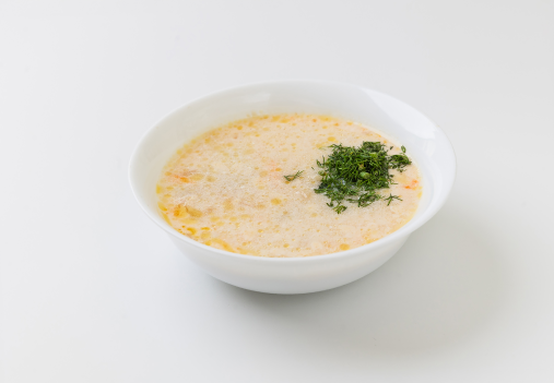 Суп сырный с курицей