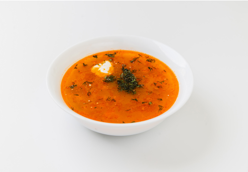 Рассольник с говядиной